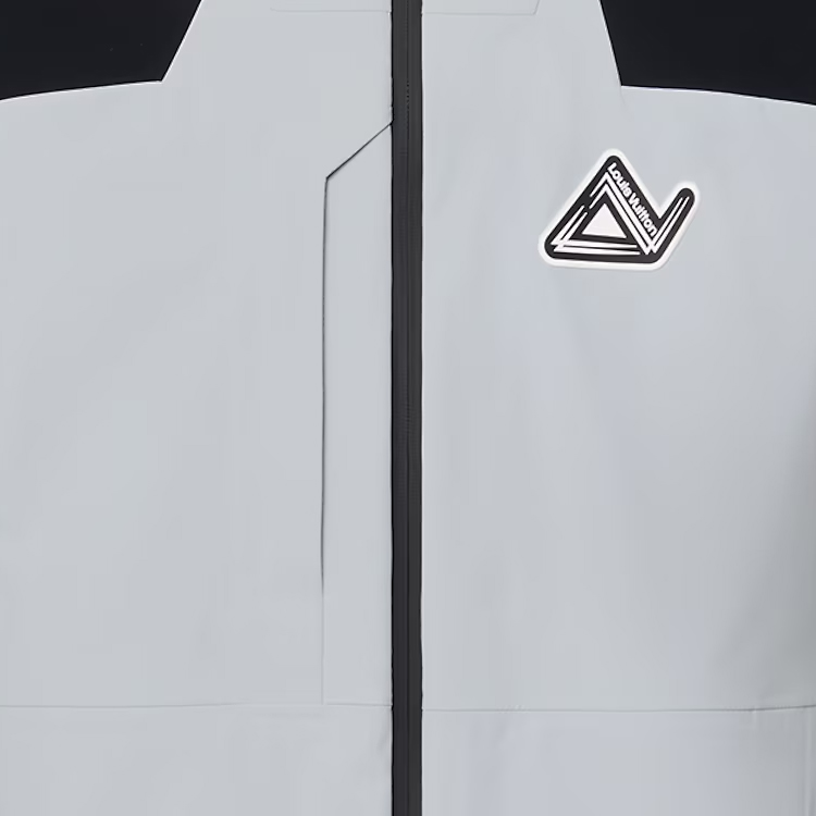 LOUIS VUITTON  Colorblock Logo Casual Jacket Blue. 1AF821 圖 4