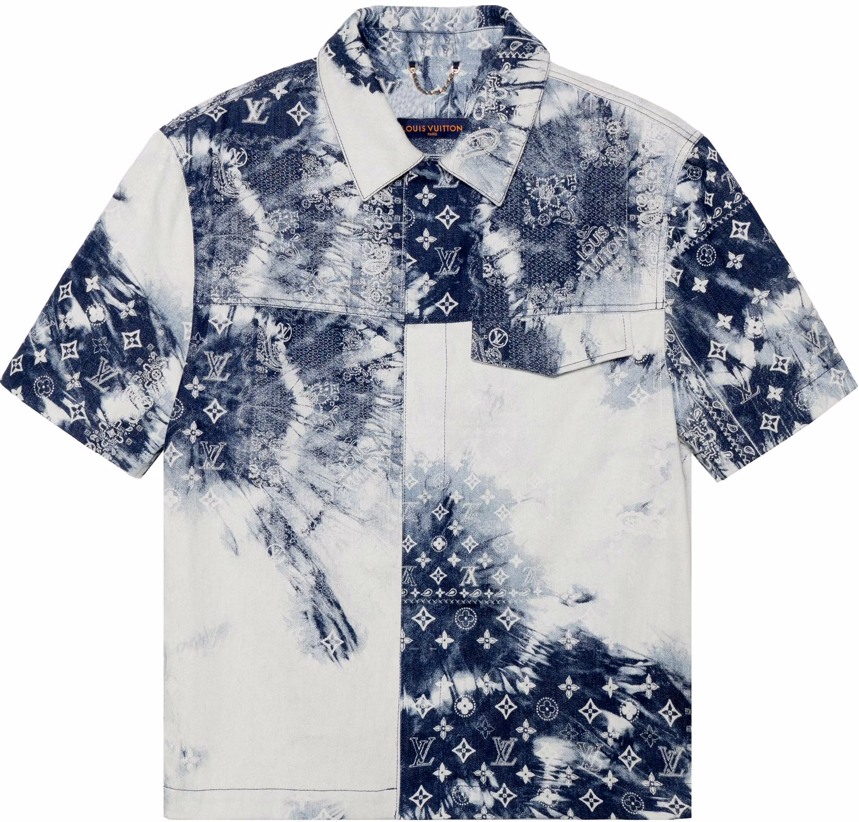 louis-vuitton-deep-blue-denim-paisley-logo-tie-dye-short-sleeve-shirt-1-aa-55-u