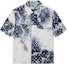 Order LOUIS VUITTON Camisa Manga Corta Tie-Dye Azul Denim Paisley Logo. 1AA55U