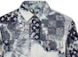 Purchase LOUIS VUITTON Camisa Manga Corta Tie-Dye Azul Denim Paisley Logo. 1AA55U