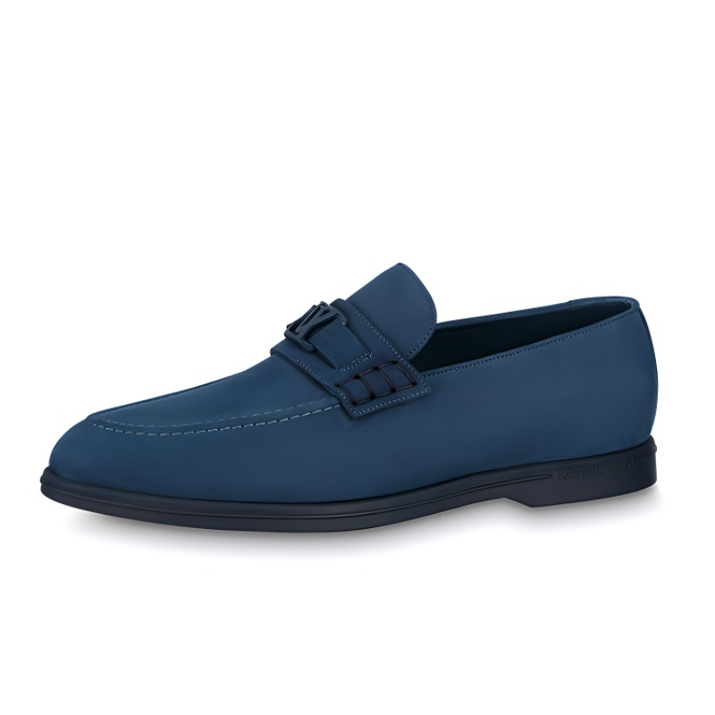 Louis Vuitton 'Estate Round Toe Slip-On Loafer Navy' 1ABMTS