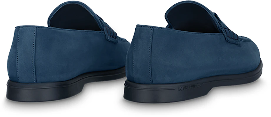 Louis Vuitton Mocasín Azul Marino de Punta Redonda para Hombre 1ABMTS Lookbook Louis Vuitton Mocasín Azul Marino de Punta Redonda para Hombre 1ABMTS