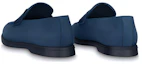 Shop Louis Vuitton Mocasín Azul Marino de Punta Redonda para Hombre 1ABMTS