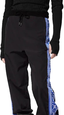 LOUIS VUITTON Fair Isle Striped Knit Joggers Biru/Hitam 1AAU55 Details for LOUIS VUITTON Fair Isle Striped Knit Joggers Biru/Hitam 1AAU55