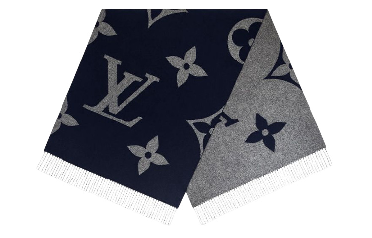 Louis Vuitton  Fashion Print Cashmere Tassel Scarf M77950 圖 2