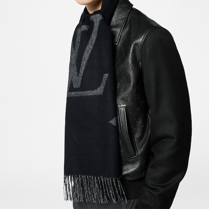 Louis Vuitton  Fashion Print Cashmere Tassel Scarf M77950 圖 5