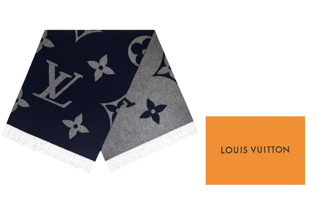 Louis Vuitton  Fashion Print Cashmere Tassel Scarf M77950 圖 6