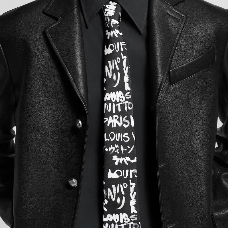 LOUIS VUITTON  Floral Silk Tie - Unique Design M96896 圖 4