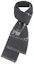 Lookbook LOUIS VUITTON Gray Wool Logo Pattern Scarf M77947