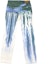 Buy LOUIS VUITTON Green Scenic Print Denim Jeans 1A9STJ