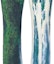 Purchase LOUIS VUITTON Green Scenic Print Denim Jeans 1A9STJ