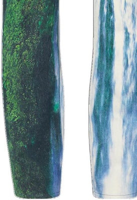 LOUIS VUITTON Green Scenic Print Denim Jeans 1A9STJ Details for LOUIS VUITTON Green Scenic Print Denim Jeans 1A9STJ