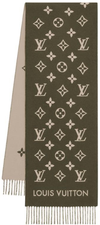 louis-vuitton-green-tassel-wool-scarf-m92783