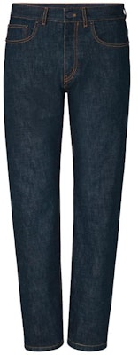 LOUIS VUITTON High-Waisted Solid Straight-Leg Jeans Dark Blue 1A5VTE Buy LOUIS VUITTON High-Waisted Solid Straight-Leg Jeans Dark Blue 1A5VTE