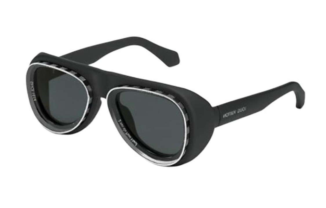 LOUIS VUITTON  Irregular Shape Sunglasses Black with Logo Detail. Z2445U 圖 2