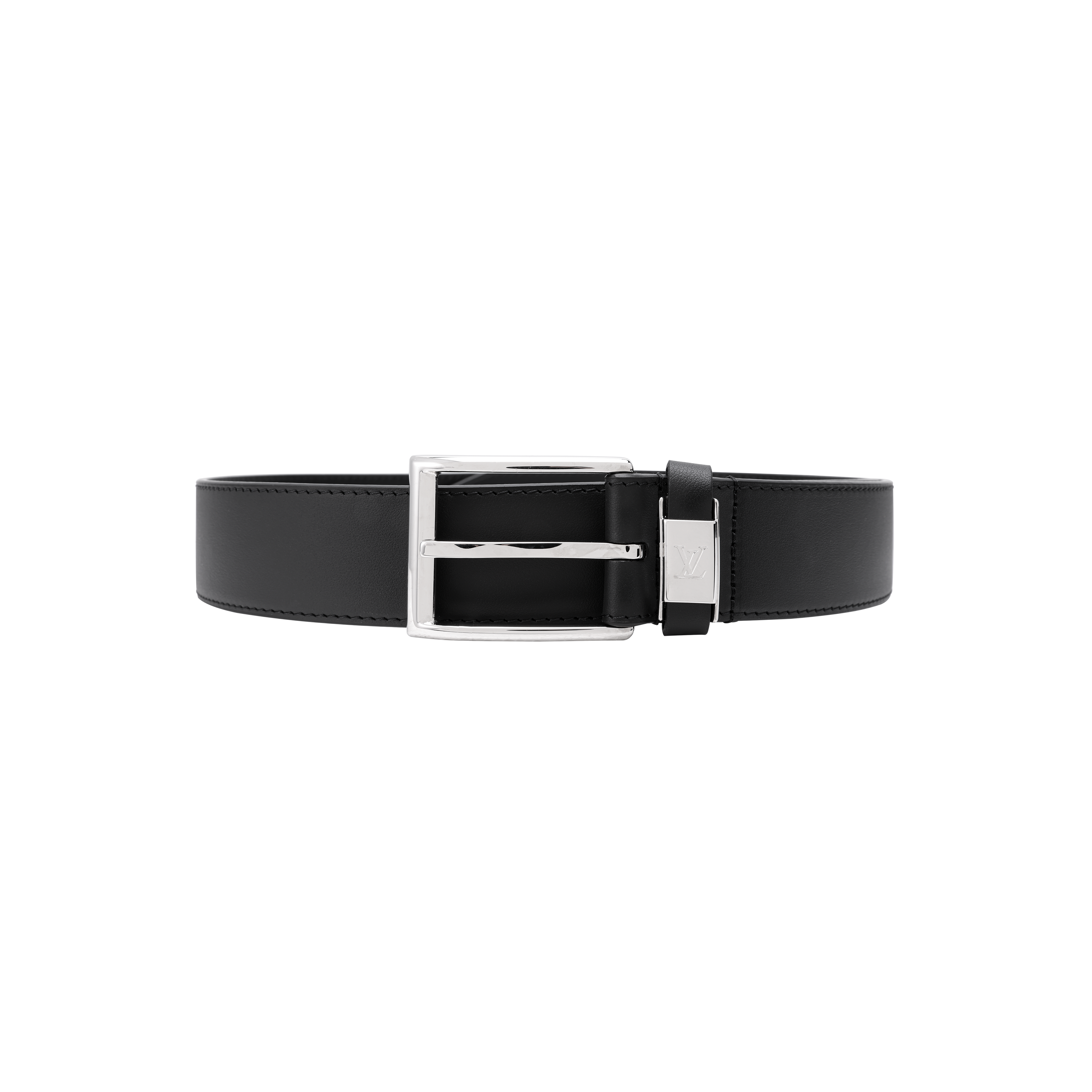 Louis Vuitton  Leather Belt Fashion Casual Smooth Buckle 3.5cm Wide. M0542