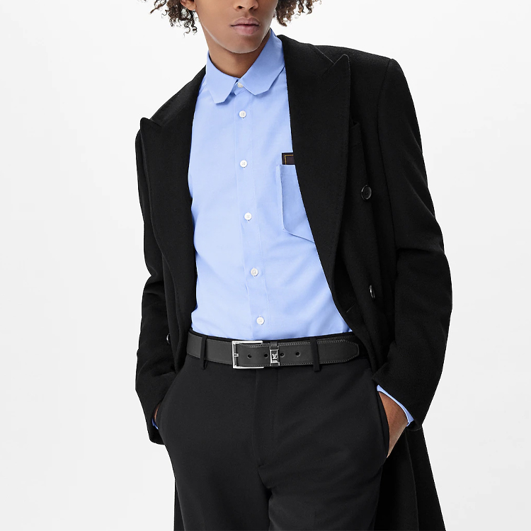 Details for ルイヴィトン レザーベルト ファッションカジュアル スムーズバックル 3.5cm幅 M0542