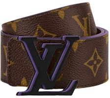 Louis Vuitton Leather Belt Monogram Print Classic Buckle 4cm Width M0575T Louis Vuitton Leather Belt Monogram Print Classic Buckle 4cm Width M0575T