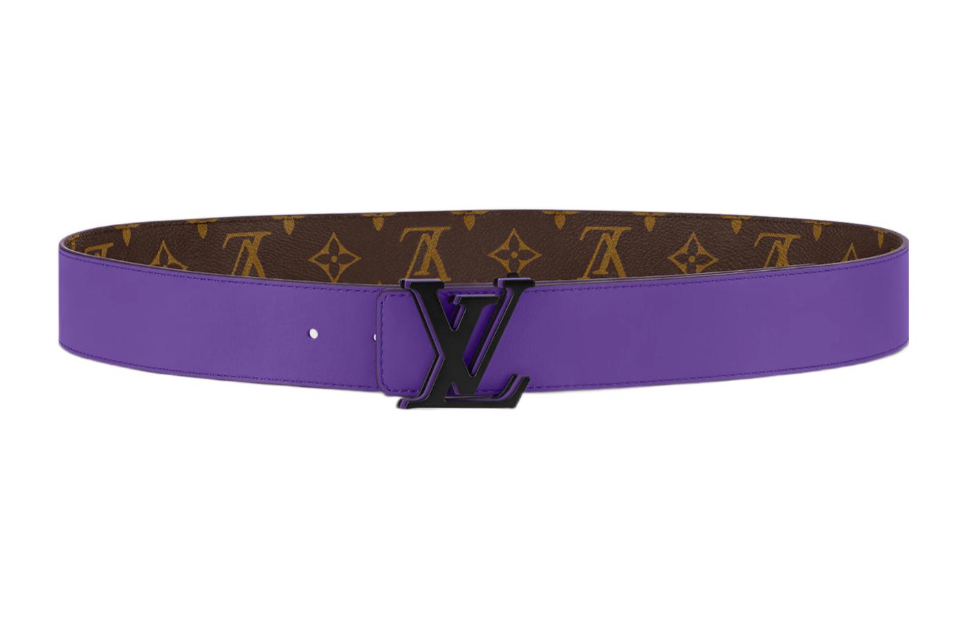 Shop 路易威登 皮帶 經典單品 經典花紋 皮革 4cm寬 M0575T