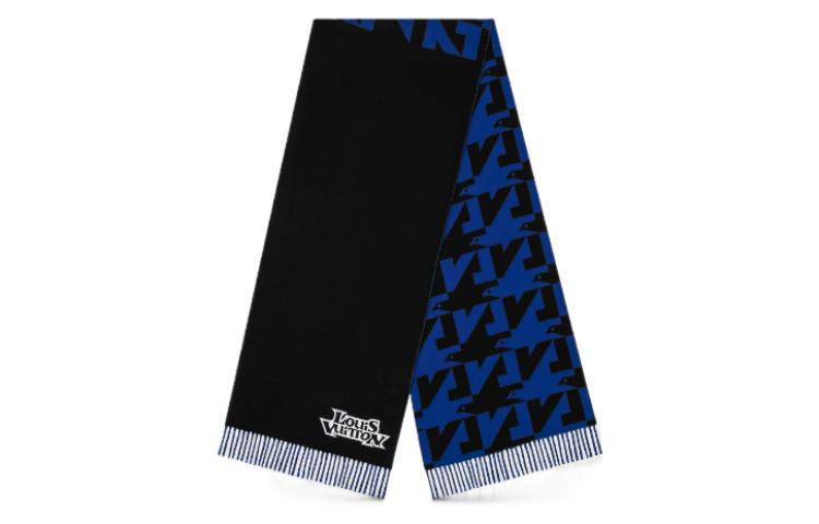 LOUIS VUITTON  Logo Bird Design Stylish Warm Knit Scarf M78003 圖 2