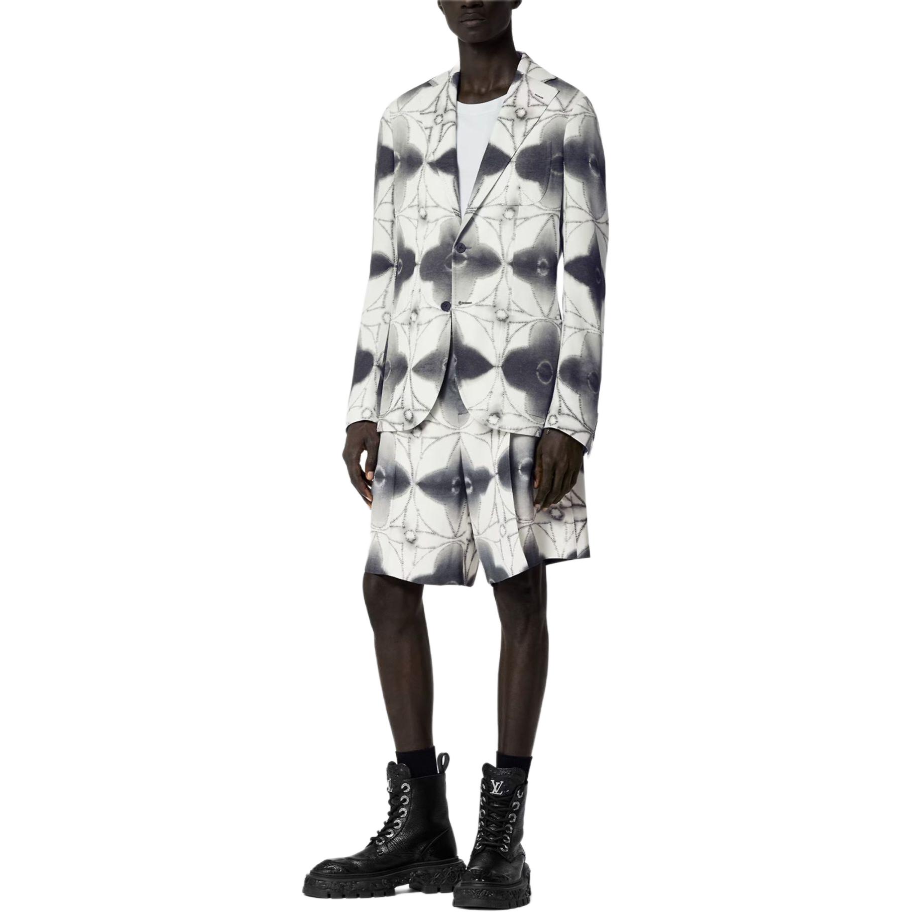 LOUIS VUITTON  Multi-Color Printed Long-Sleeve Button-Up Jacket 1AB96C 圖 3