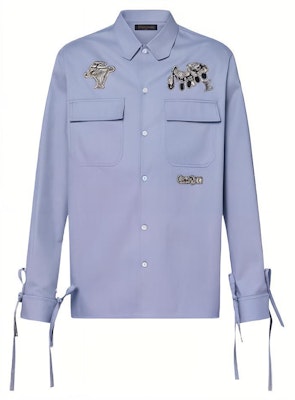 LOUIS VUITTON Baju Lengan Panjang Ungu dengan Cetakan Nota Muzik. 1AATK9 Buy LOUIS VUITTON Baju Lengan Panjang Ungu dengan Cetakan Nota Muzik. 1AATK9