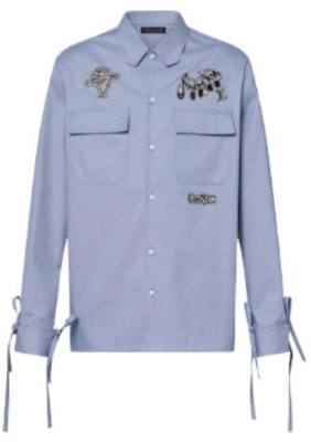 LOUIS VUITTON Baju Lengan Panjang Ungu dengan Cetakan Nota Muzik. 1AATK9 Order LOUIS VUITTON Baju Lengan Panjang Ungu dengan Cetakan Nota Muzik. 1AATK9