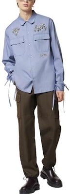 LOUIS VUITTON Baju Lengan Panjang Ungu dengan Cetakan Nota Muzik. 1AATK9 Lookbook LOUIS VUITTON Baju Lengan Panjang Ungu dengan Cetakan Nota Muzik. 1AATK9