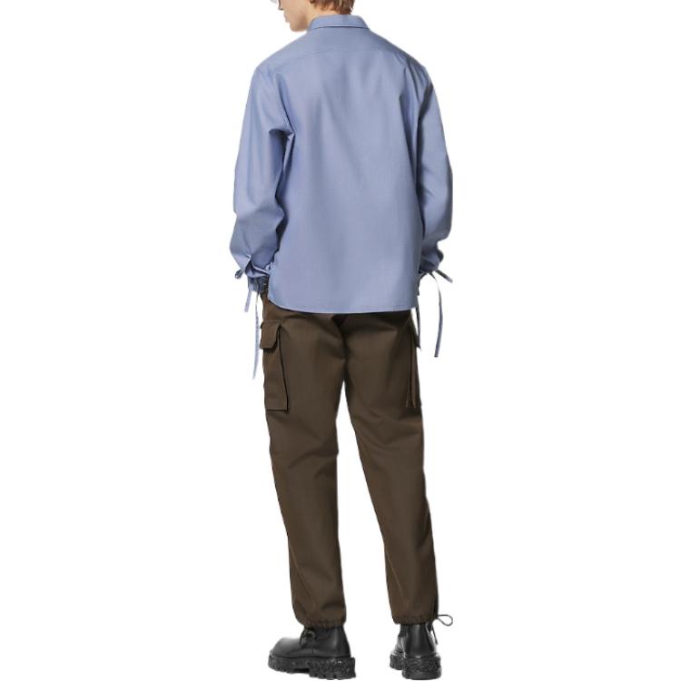 Shop LOUIS VUITTON Baju Lengan Panjang Ungu dengan Cetakan Nota Muzik. 1AATK9