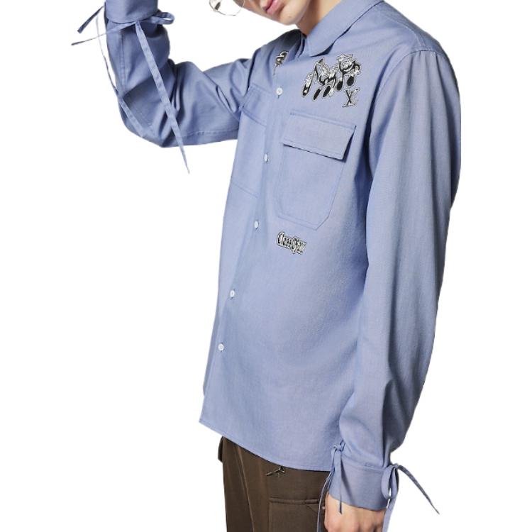 Purchase LOUIS VUITTON Baju Lengan Panjang Ungu dengan Cetakan Nota Muzik. 1AATK9