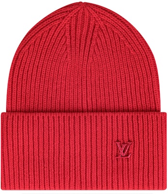 Louis Vuitton Beanie Merah Rajut Cashmere Ribbed M77949 Buy Louis Vuitton Beanie Merah Rajut Cashmere Ribbed M77949