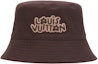 Buy Louis Vuitton Topi Bucket Reversible Katun Coklat. M7466M