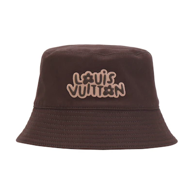 Louis Vuitton Reversible Cotton Bucket Hat Brown M7466M