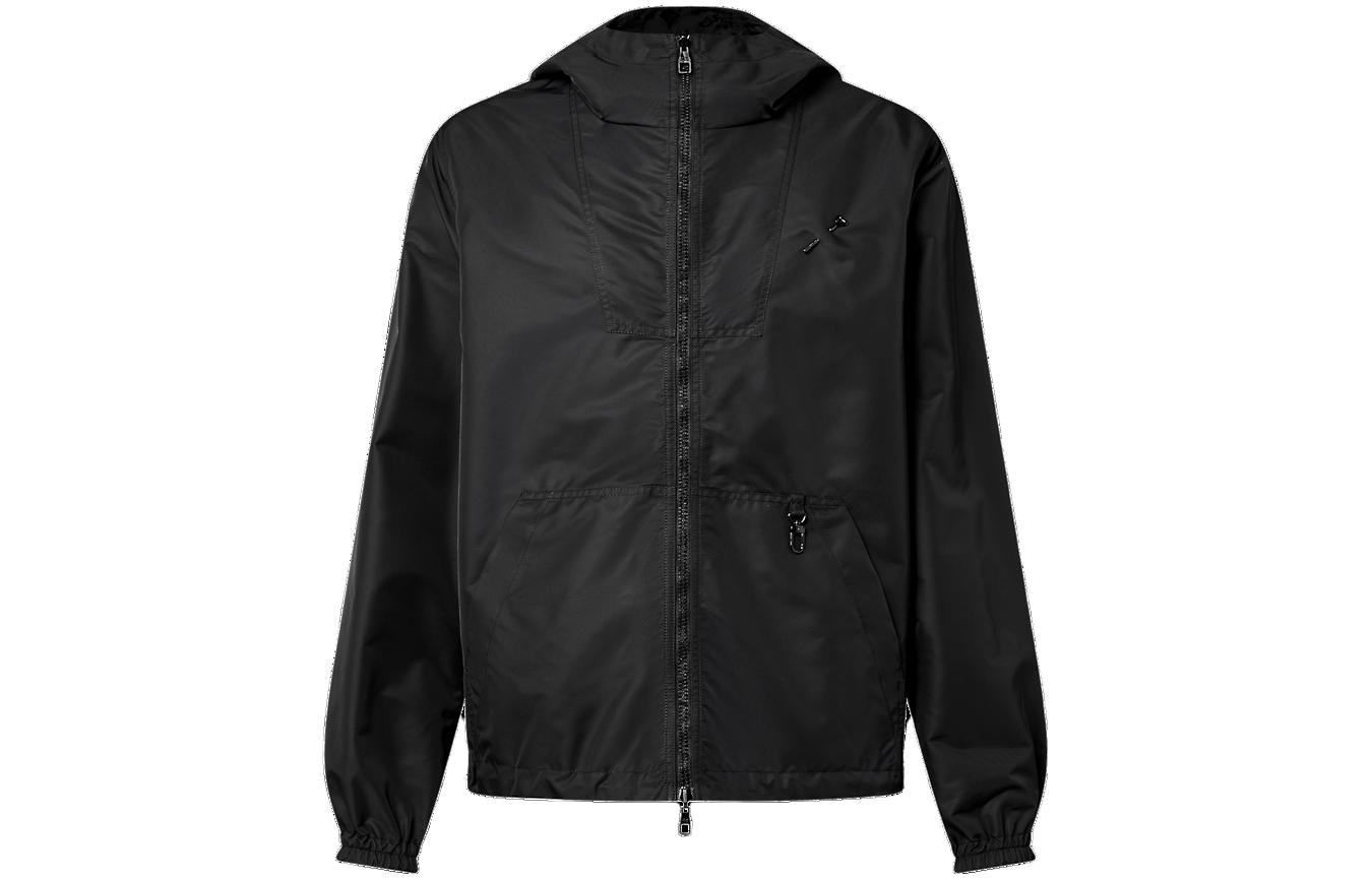 Order Louis Vuitton Jaket Nilon Reversible Hitam 1AF614