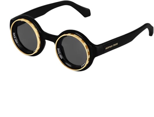 ルイヴィトン ラウンドブラックメタルアセテートサングラス 早春25コレクション Z2598U Order ルイヴィトン ラウンドブラックメタルアセテートサングラス 早春25コレクション Z2598U