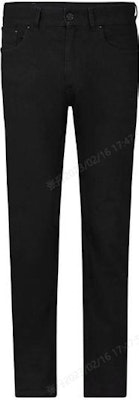 루이 비통 슬림핏 블랙 진 지퍼 및 사이드 포켓 팬츠 1A5W0H Buy 루이 비통 슬림핏 블랙 진 지퍼 및 사이드 포켓 팬츠 1A5W0H