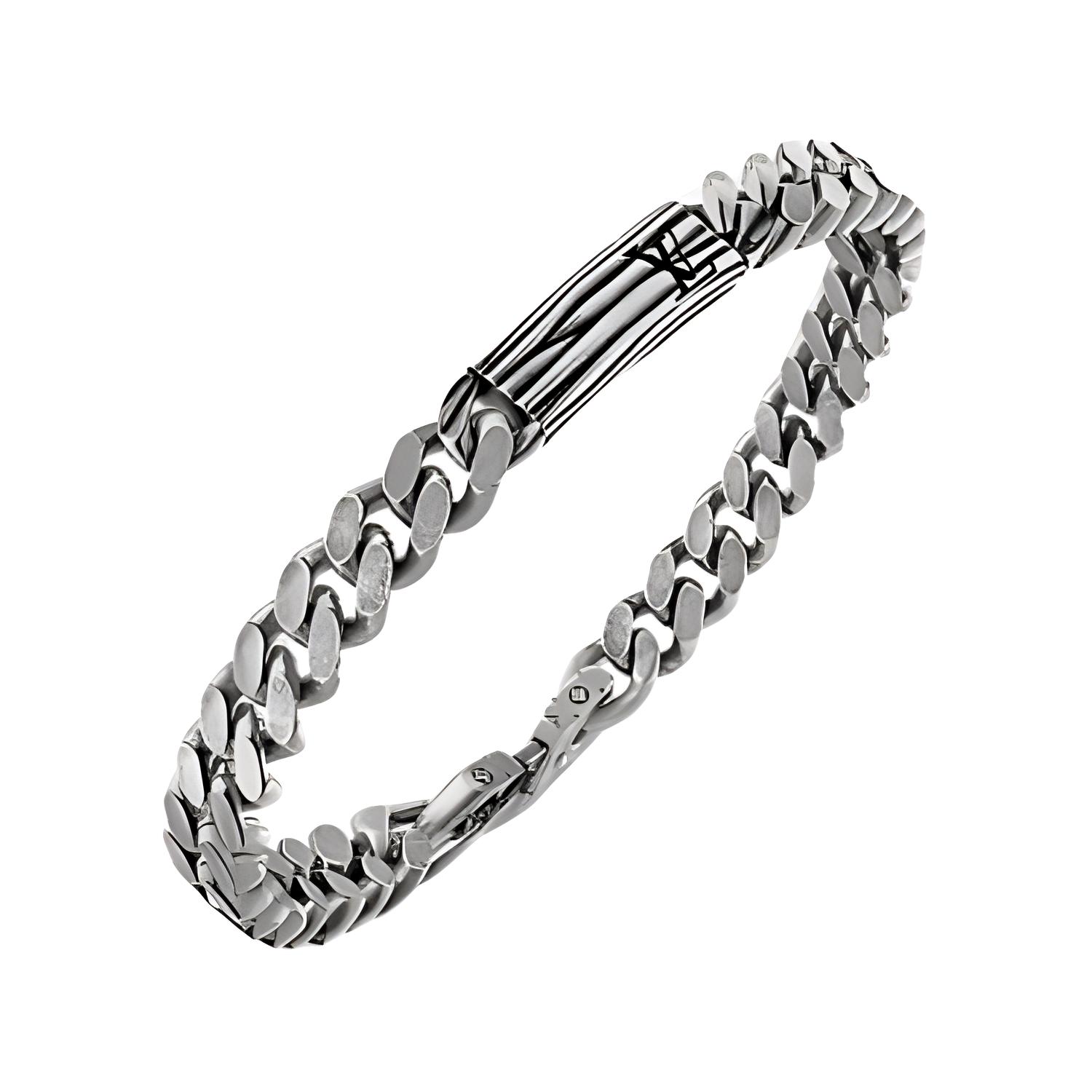 Shop 路易威登 925纯银手链 - 银色 M1152L