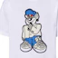 Purchase LOUIS VUITTON White Cartoon Print Crew Neck T-Shirt Short Sleeve. 1AATLF