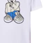 Details for LOUIS VUITTON White Cartoon Print Crew Neck T-Shirt Short Sleeve. 1AATLF