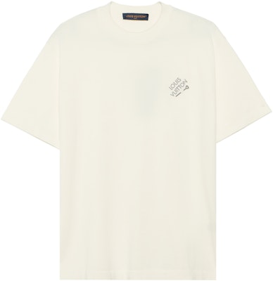 路易威登 白色胸口Logo印花圓領T恤 1AATX9 Order 路易威登 白色胸口Logo印花圓領T恤 1AATX9