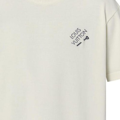路易威登 白色胸口Logo印花圓領T恤 1AATX9 Sizing 路易威登 白色胸口Logo印花圓領T恤 1AATX9