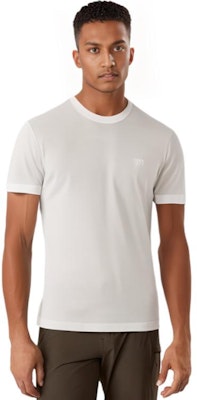 Camiseta Blanca Cuello Redondo LOUIS VUITTON con Bordado de Logo. 1A1SAU Shop Camiseta Blanca Cuello Redondo LOUIS VUITTON con Bordado de Logo. 1A1SAU