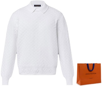 Louis Vuitton Baju Sejuk Lengan Panjang Putih Loose-Fit Knit Pullover 1ABXZK Purchase Louis Vuitton Baju Sejuk Lengan Panjang Putih Loose-Fit Knit Pullover 1ABXZK