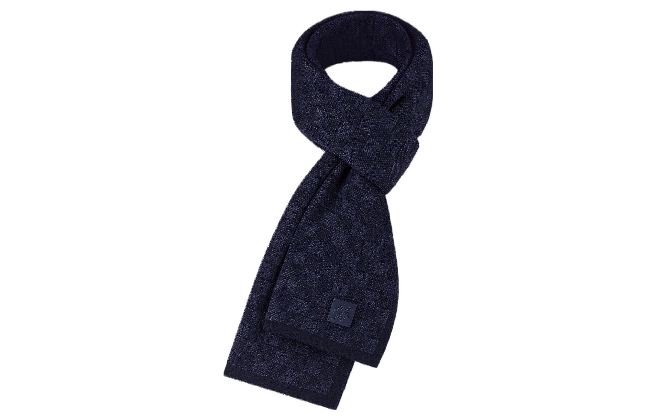 Order Louis Vuitton  Wool Knit Scarf with Embossed Fashion Minimalist Design M77987