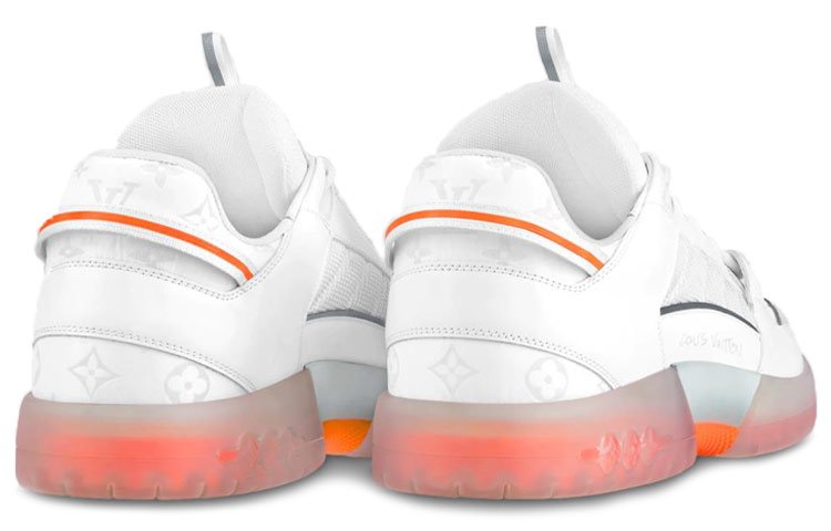 Lookbook Louis Vuitton A View Sneakers 'Putih Jingga' 1A8J1T