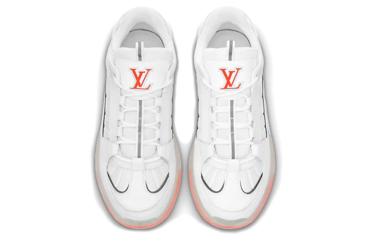 Shop Louis Vuitton A View Sneakers 'Putih Jingga' 1A8J1T