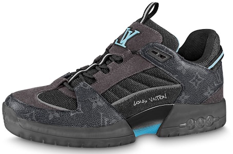 Louis Vuitton A View Sneakers 'Hitam Monogram dengan Biru' 1A9J6T Buy Louis Vuitton A View Sneakers 'Hitam Monogram dengan Biru' 1A9J6T