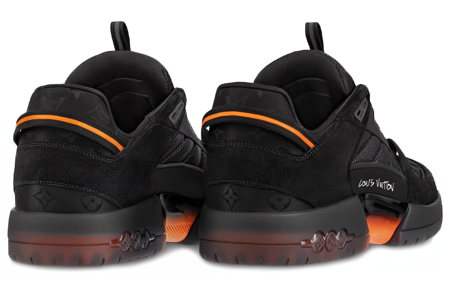 Lookbook Louis Vuitton A View Sneakers 'Hitam Oren' 1A8J2R