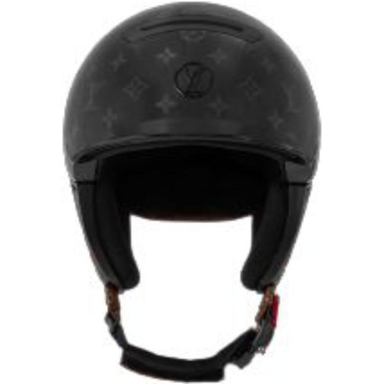 Shop LOUIS VUITTON Adult Ski Helmet Leather Snowboarding Helmet GI204M