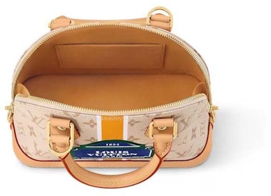 Louis Vuitton Alma BB Beige/Ocher Lookbook Louis Vuitton Alma BB Beige/Ocher